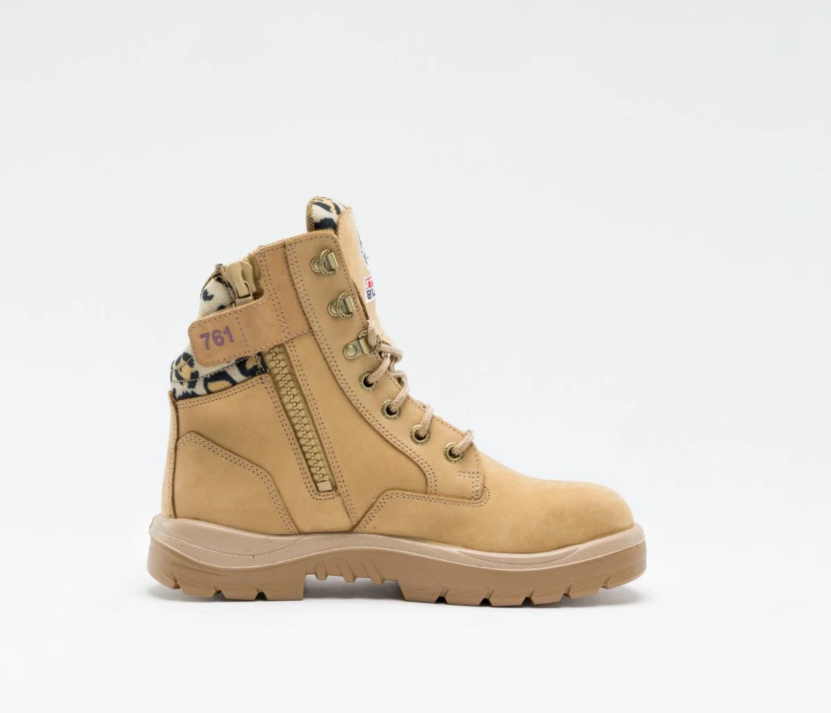 Steel Blue 522761 Southern Cross Ladies L/U Nitrile Zip Safety Boot