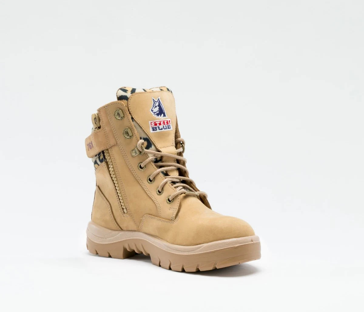 Steel Blue 522761 Southern Cross Ladies L/U Nitrile Zip Safety Boot