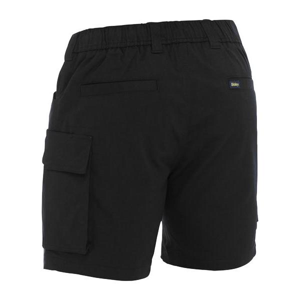 Stretch Cotton Elastic Waist Cargo Short - BSHC1018