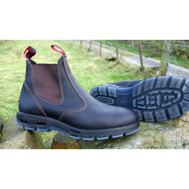 Redback - Black Non Safety Boot UBBK
