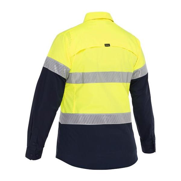 Womens X Airflow Hi Vis Taped Stretch Ripstop Shirt - BL6491T