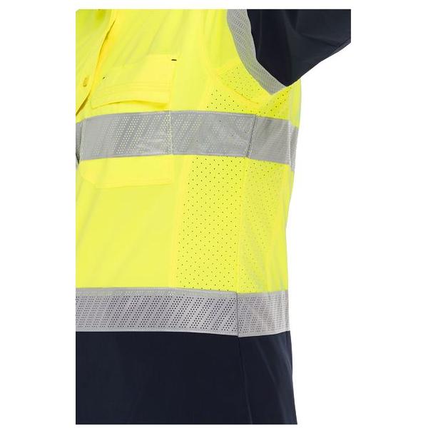 Womens X Airflow Hi Vis Taped Stretch Ripstop Shirt - BL6491T