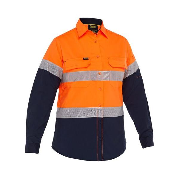 Womens X Airflow Hi Vis Taped Stretch Ripstop Shirt - BL6491T