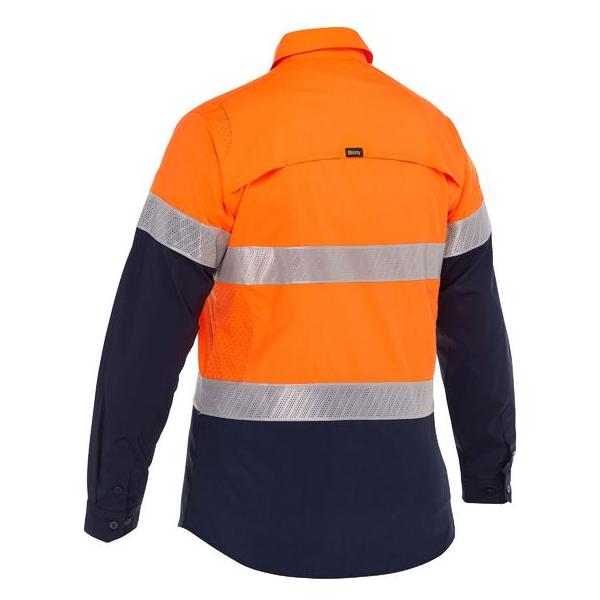 Womens X Airflow Hi Vis Taped Stretch Ripstop Shirt - BL6491T