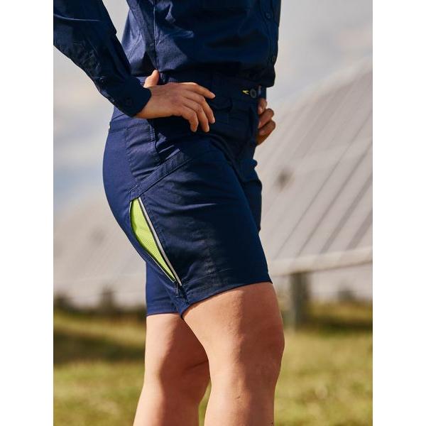 Womens X Airflow Stretch Ripstop Vented Cargo Short - BSHL1150