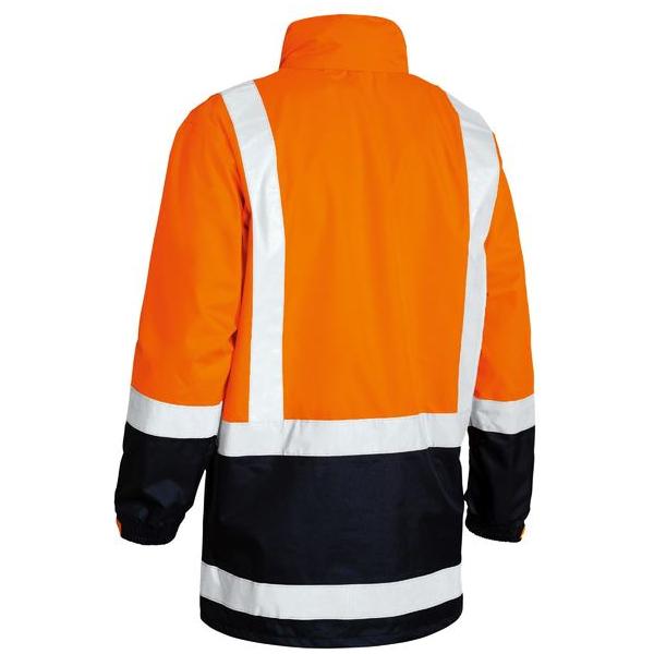 Taped Hi Vis Recycled Rain Shell Jacket - BJ6766T