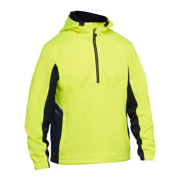 Hi Vis Liquid Repellent Fleece Hoodie - BK6571