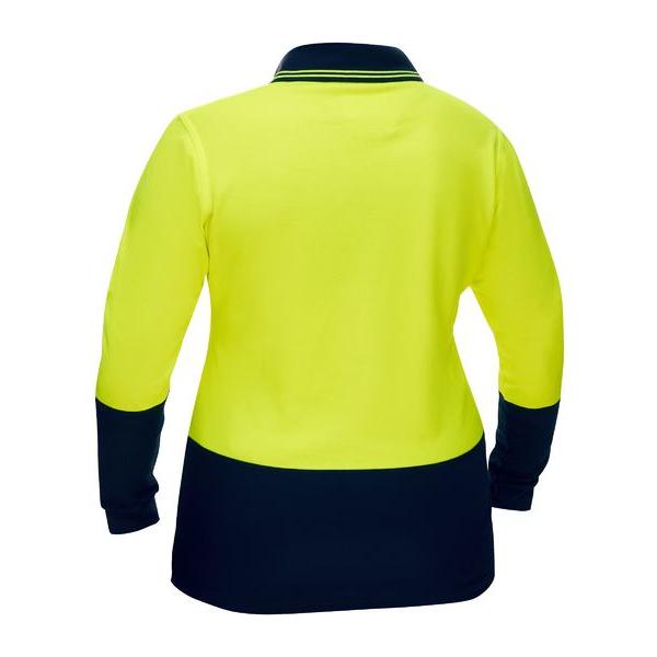 Womens Hi Vis V-Neck Polo - BKL6234