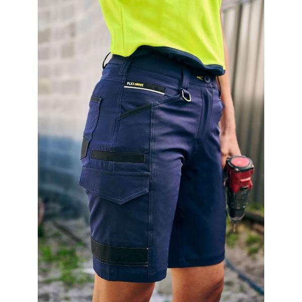 Womens Flx & Move 4-Way Stretch Zip Cargo Short - BSHL1332