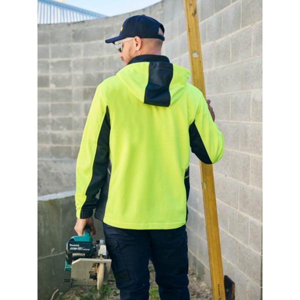 Hi Vis Liquid Repellent Fleece Hoodie - BK6571