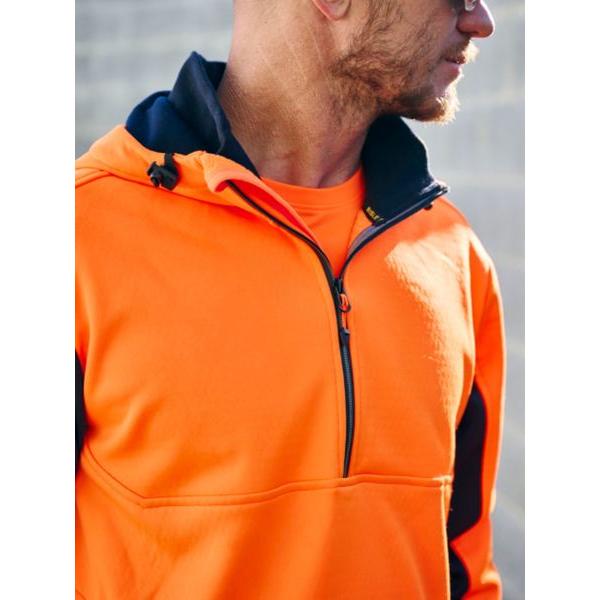 Hi Vis Liquid Repellent Fleece Hoodie - BK6571