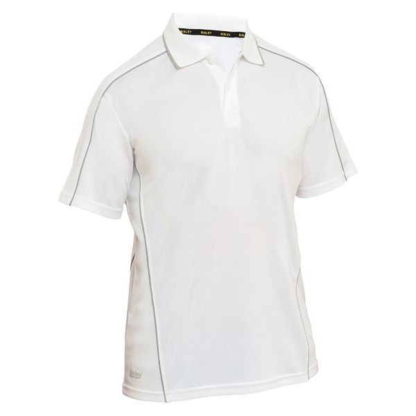 Cool Mesh Polo with Reflective Piping - BK1425