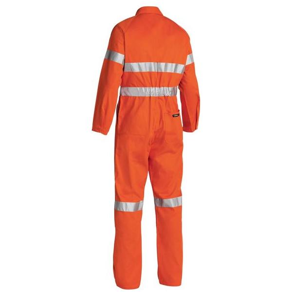 Taped Hi Vis Drill Coverall - BC607T8