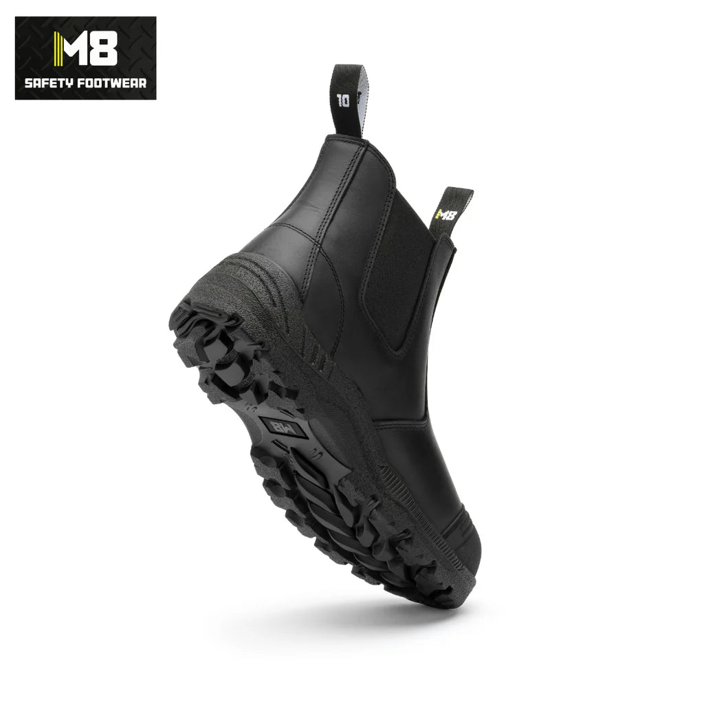 M8 Ledge Safety Elastic Side Boot - Black