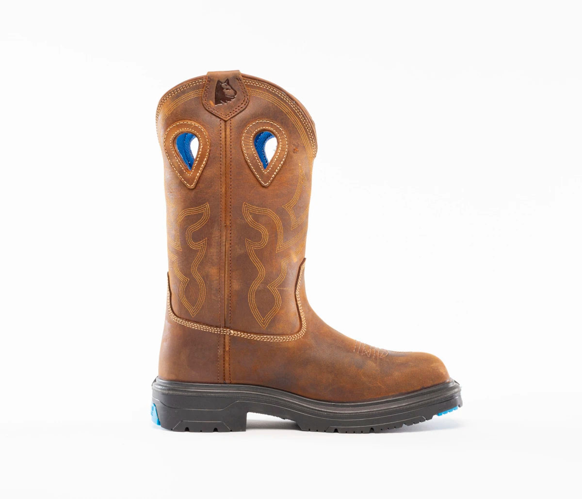 Steel Blue 810945 Blue Heeler Western Style Non Safety Boot