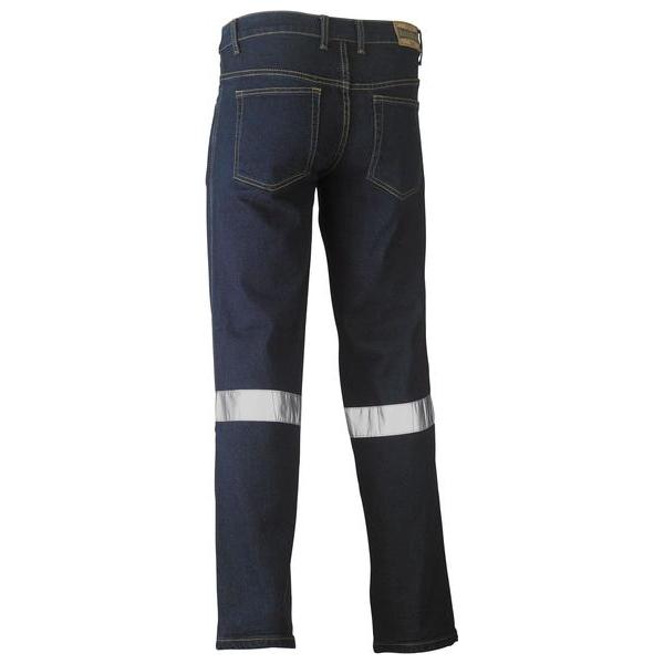 Taped Rough Rider Stretch Denim Jean - BP6712T