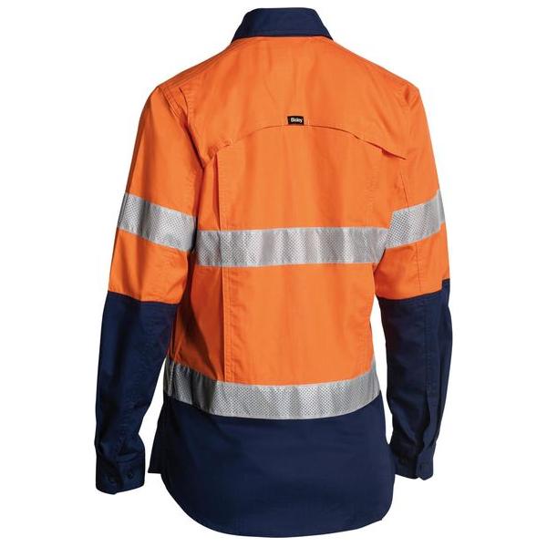 Womens X Airflow Taped Hi Vis Ripstop Shirt - BL6415T