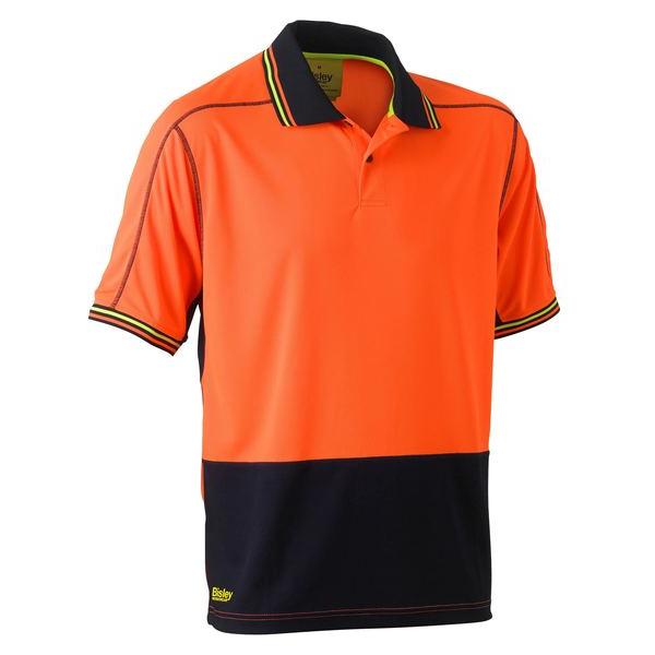 Hi Vis Polyester Mesh Polo - BK1219