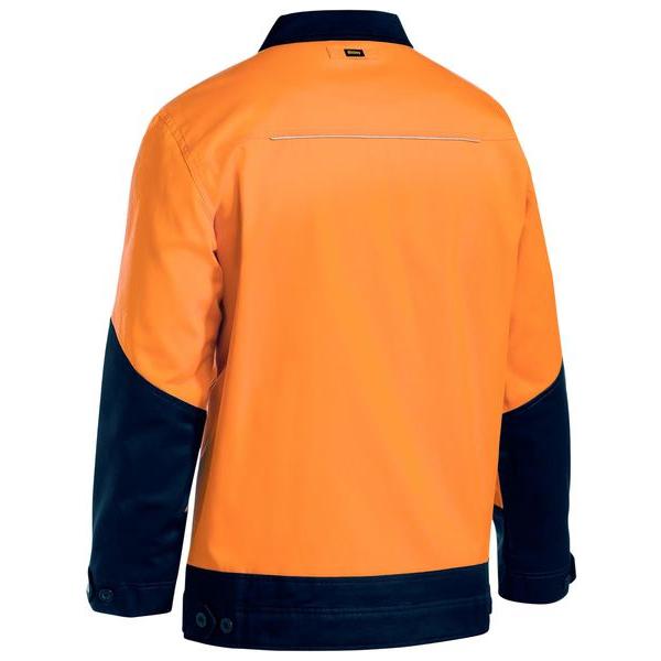 Hi Vis Drill Jacket with Liquid Repellent Finish - BJ6917