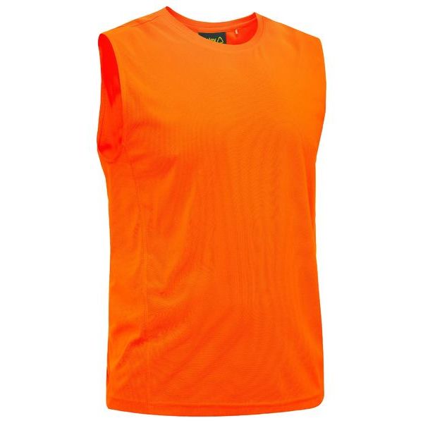 Recycled Hi Vis Muscle Tank