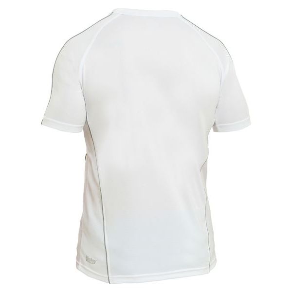 Cool Mesh Tee with Reflective Piping - BK1426