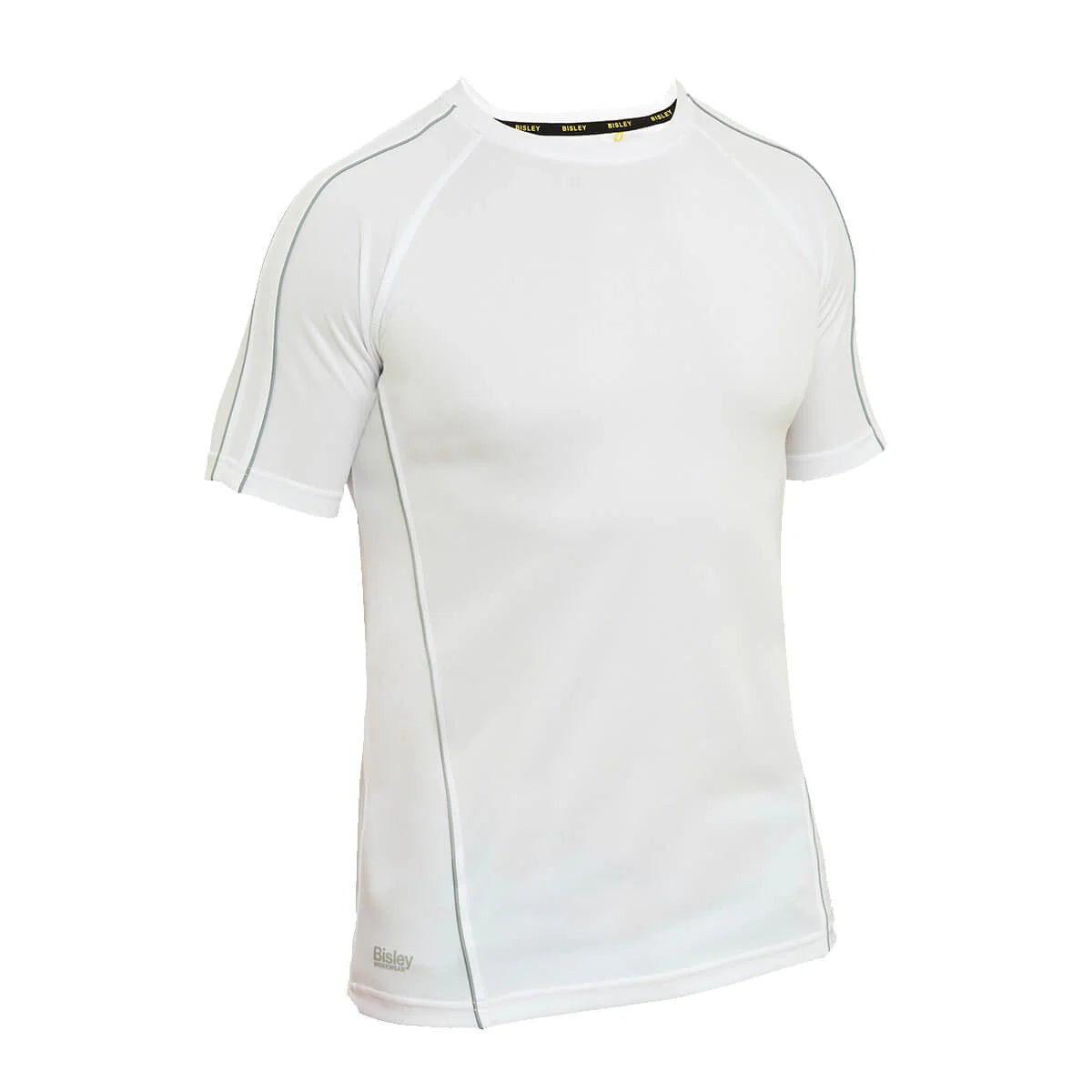 Cool Mesh Tee with Reflective Piping - BK1426