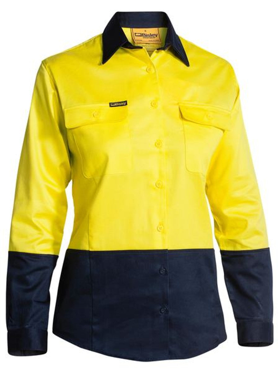 Womens Hi Vis Drill Shirt - BL6267