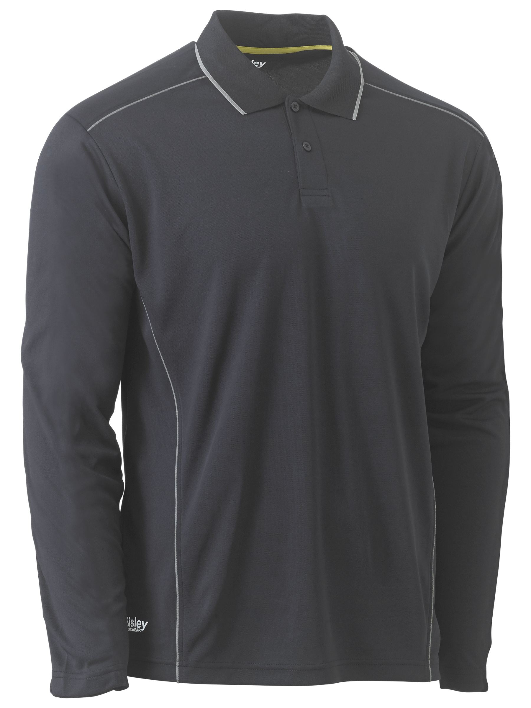 Cool Mesh Polo with Reflective Piping - BK6425