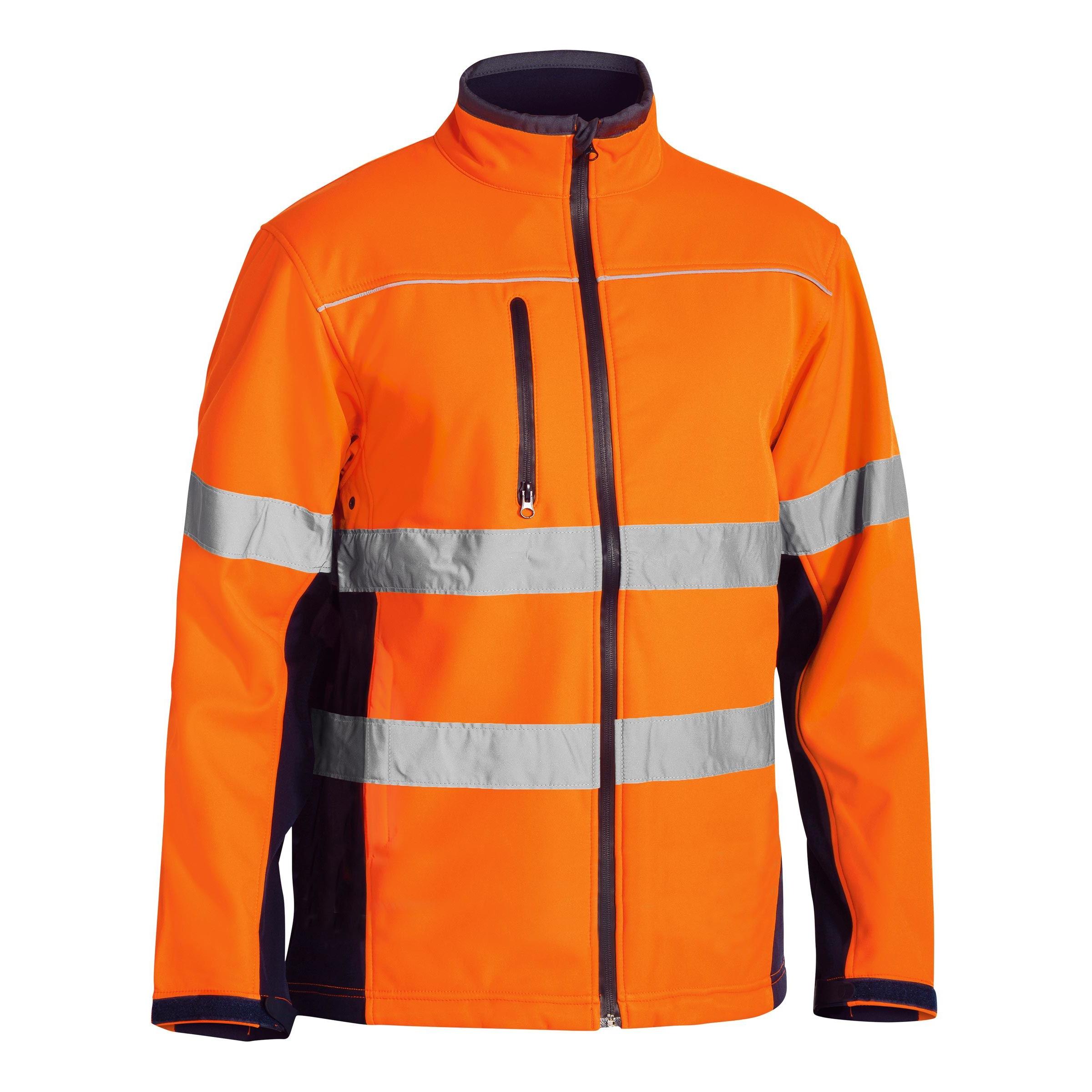 Taped Hi Vis Soft Shell Jacket - BJ6059T