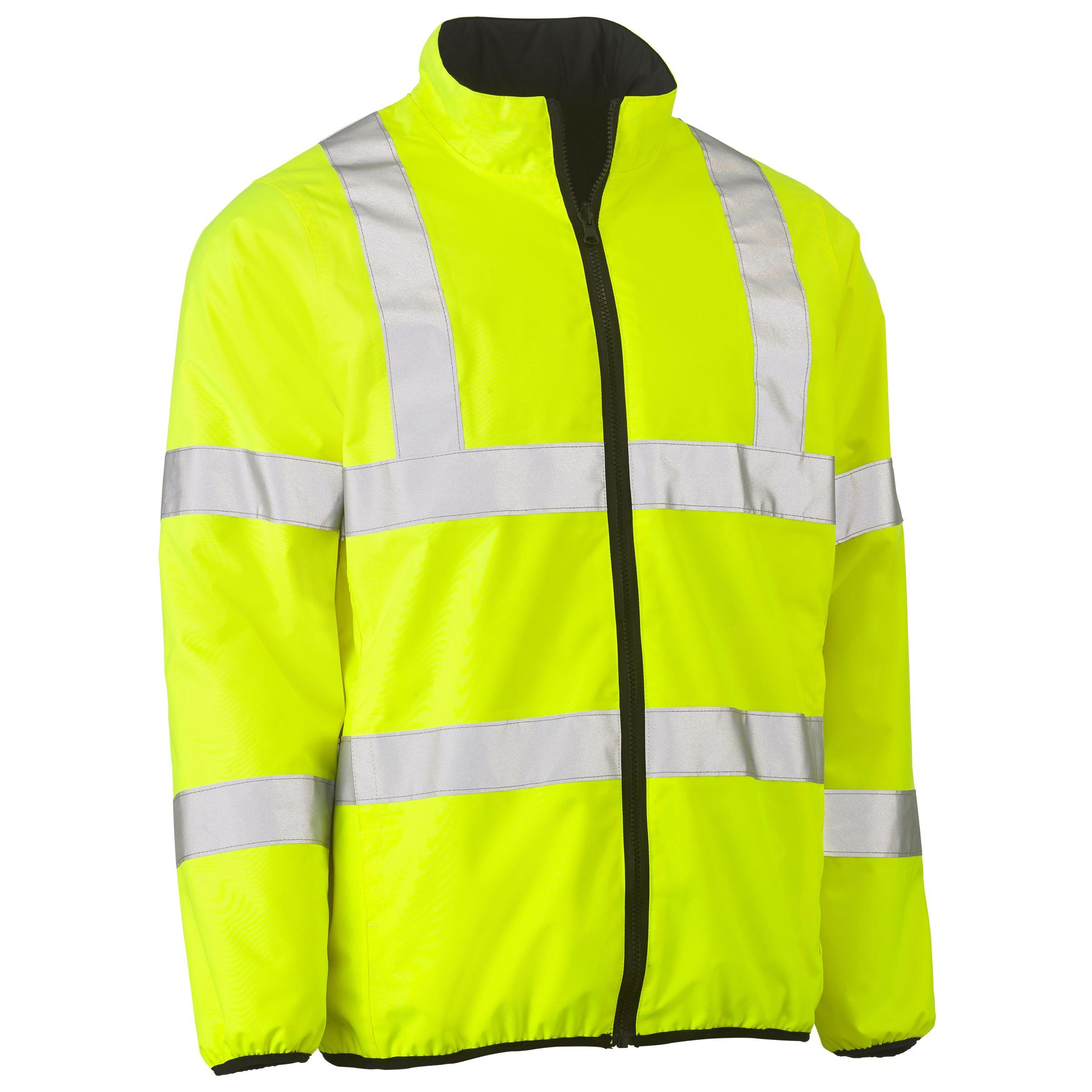 Taped Hi Vis Reversible Puffer Jacket - BJ6350HT