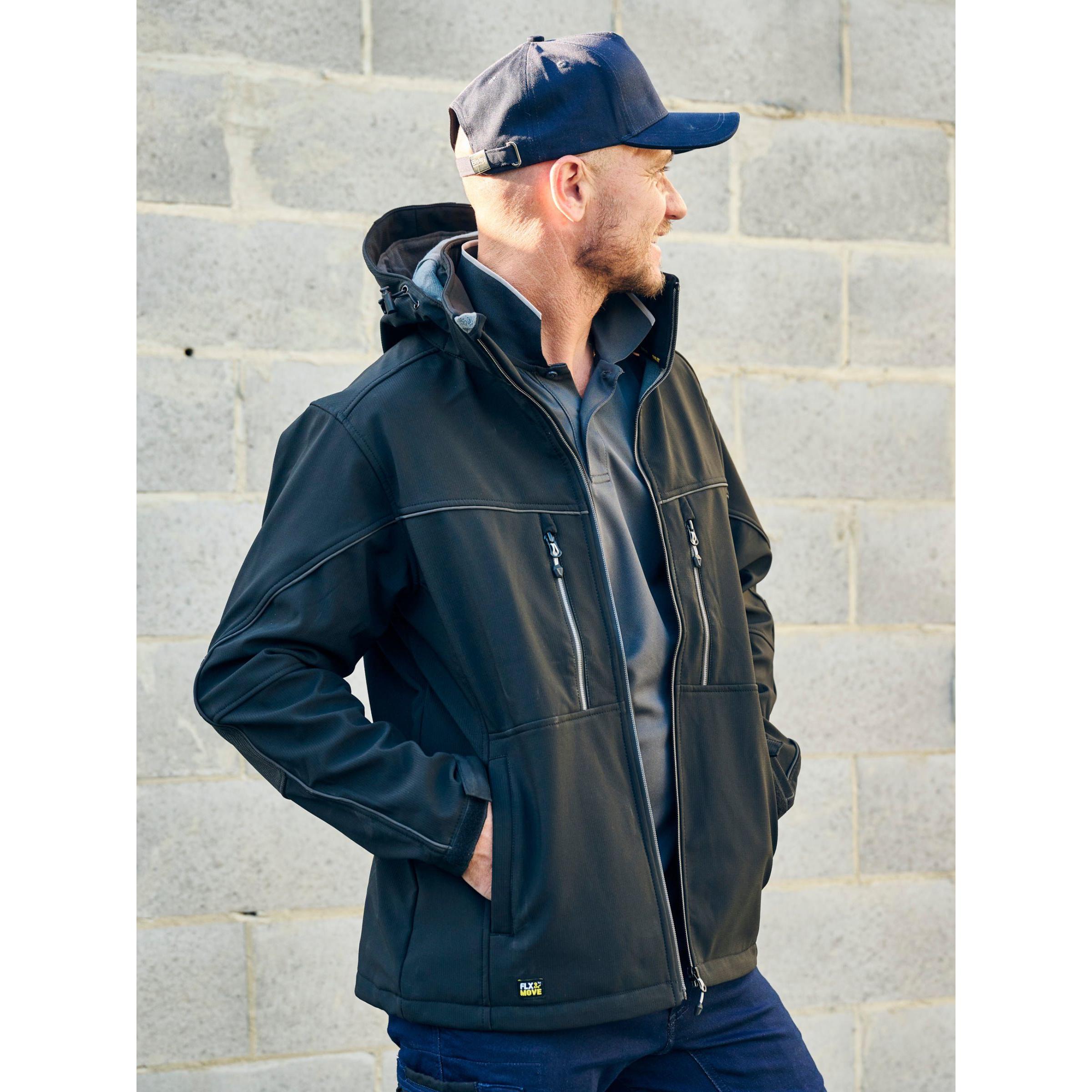 Flx & Move Hooded Soft Shell Jacket - BJ6570