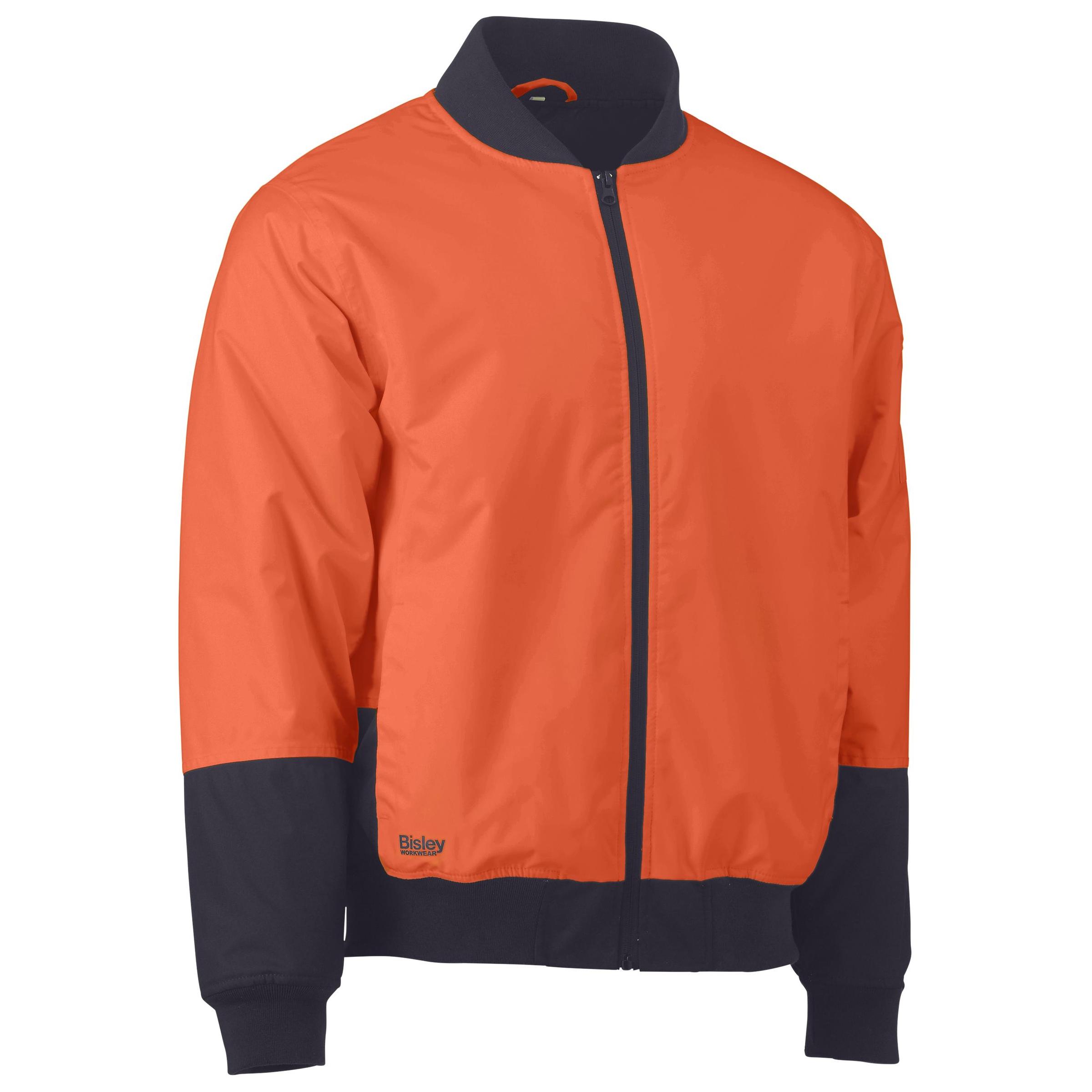 Two Tone Hi Vis Bomber Jacket - BJ6730