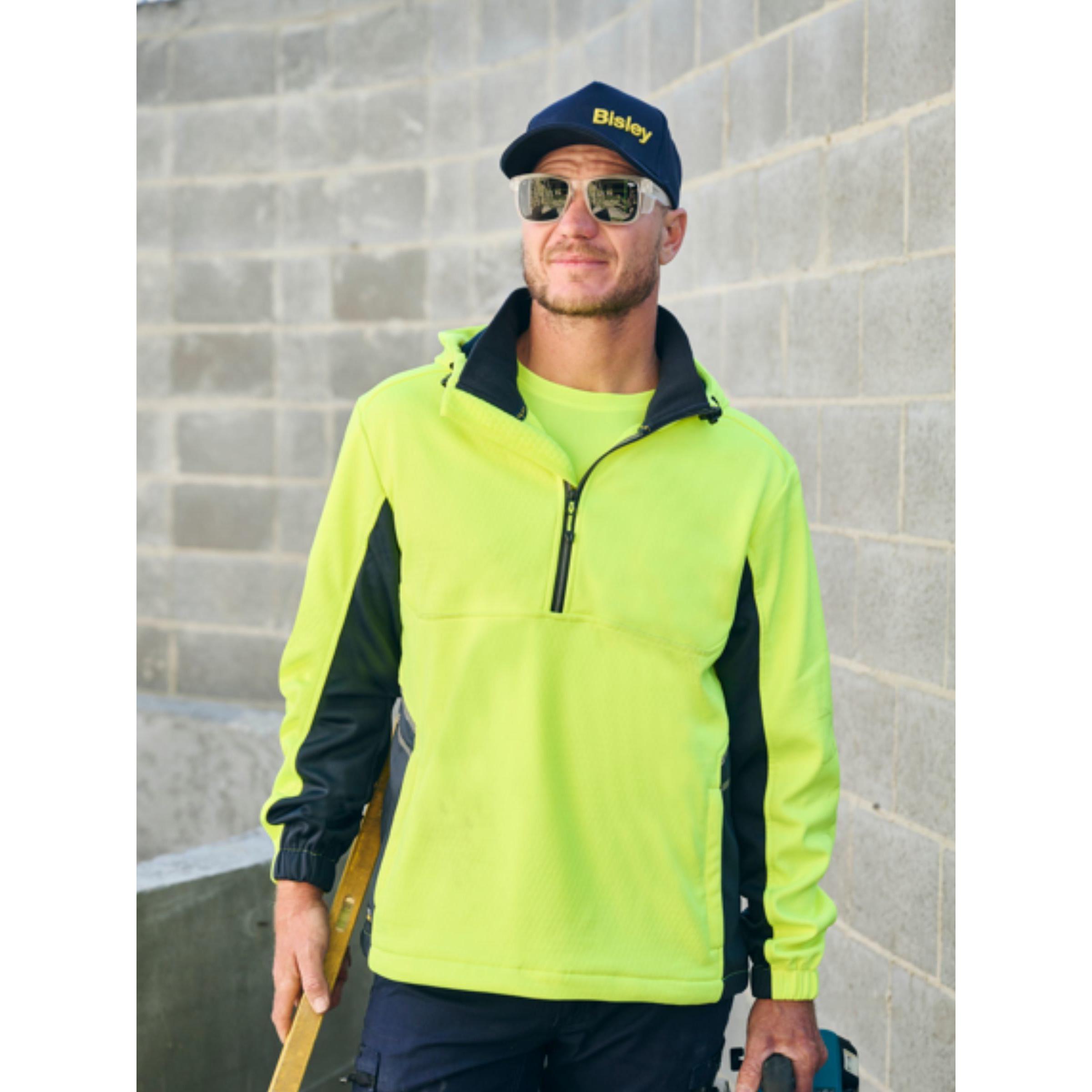 Hi Vis Liquid Repellent Fleece Hoodie - BK6571