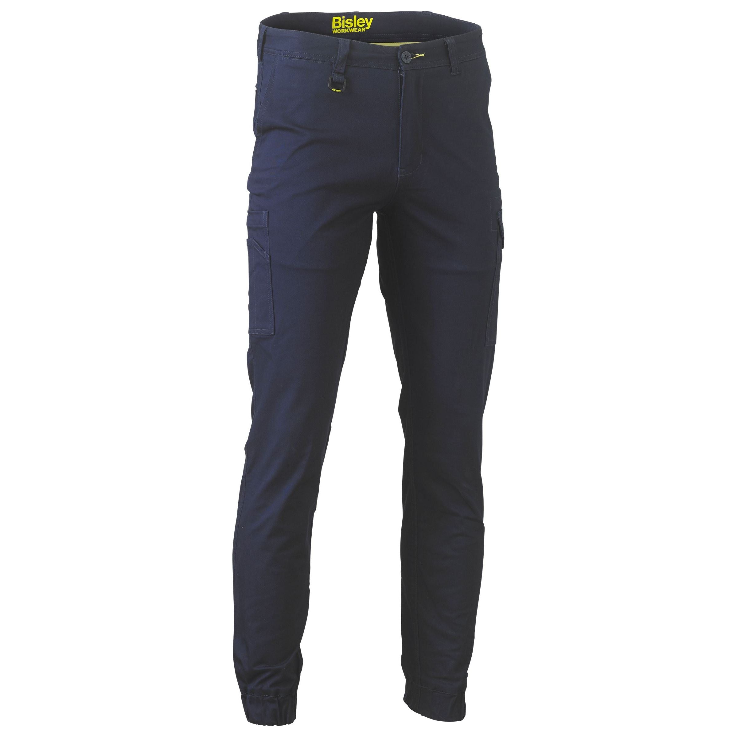 Stretch Cotton Drill Cargo Cuffed Pants - BPC6028