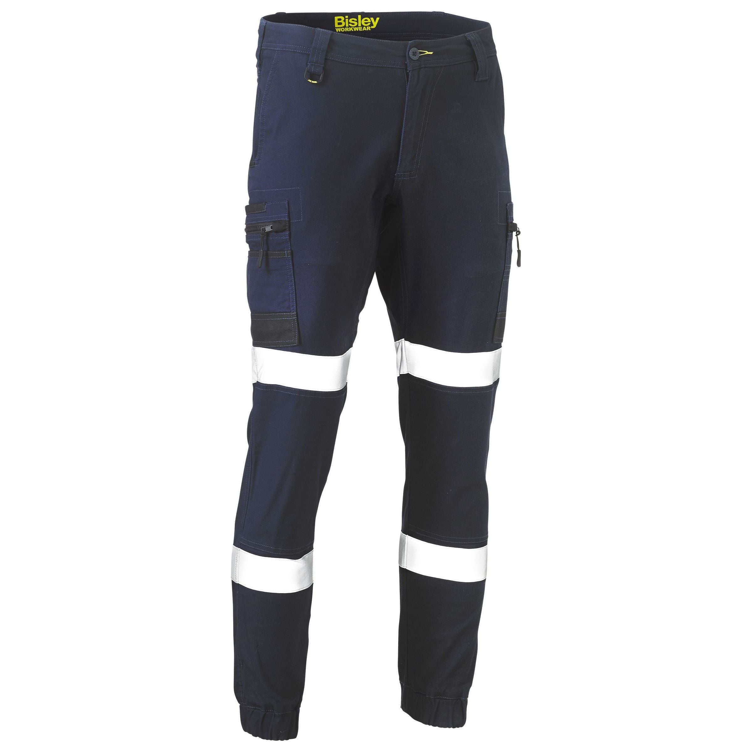 Bisley Flx and Move Taped Stretch Cargo Cuffed Pants - BPC6334T