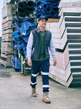 SALE - Flx & Move Taped Stretch Denim Cargo Cuffed Pants - BPC6335T