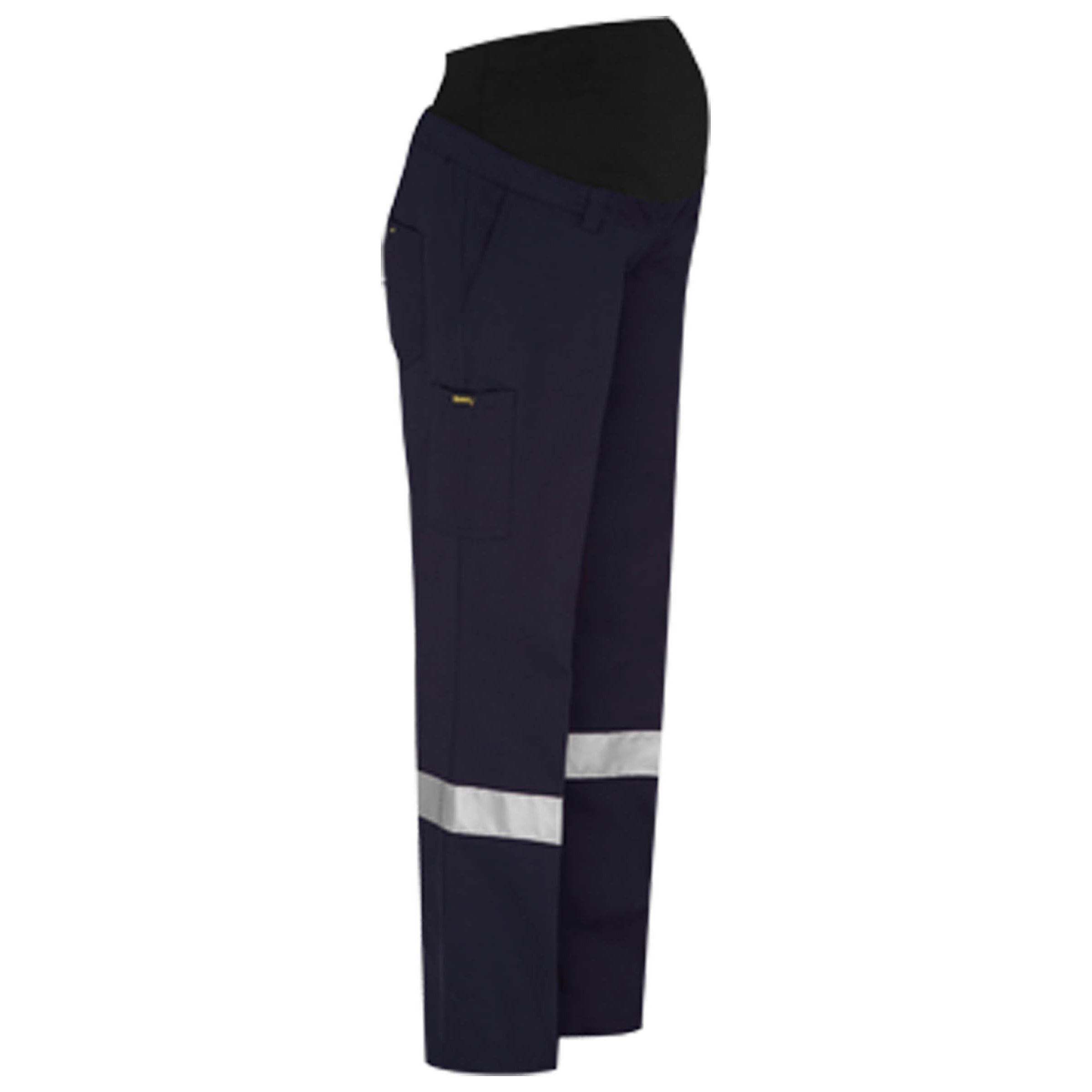Womens Taped Maternity Drill Work Pants - BPLM6009T