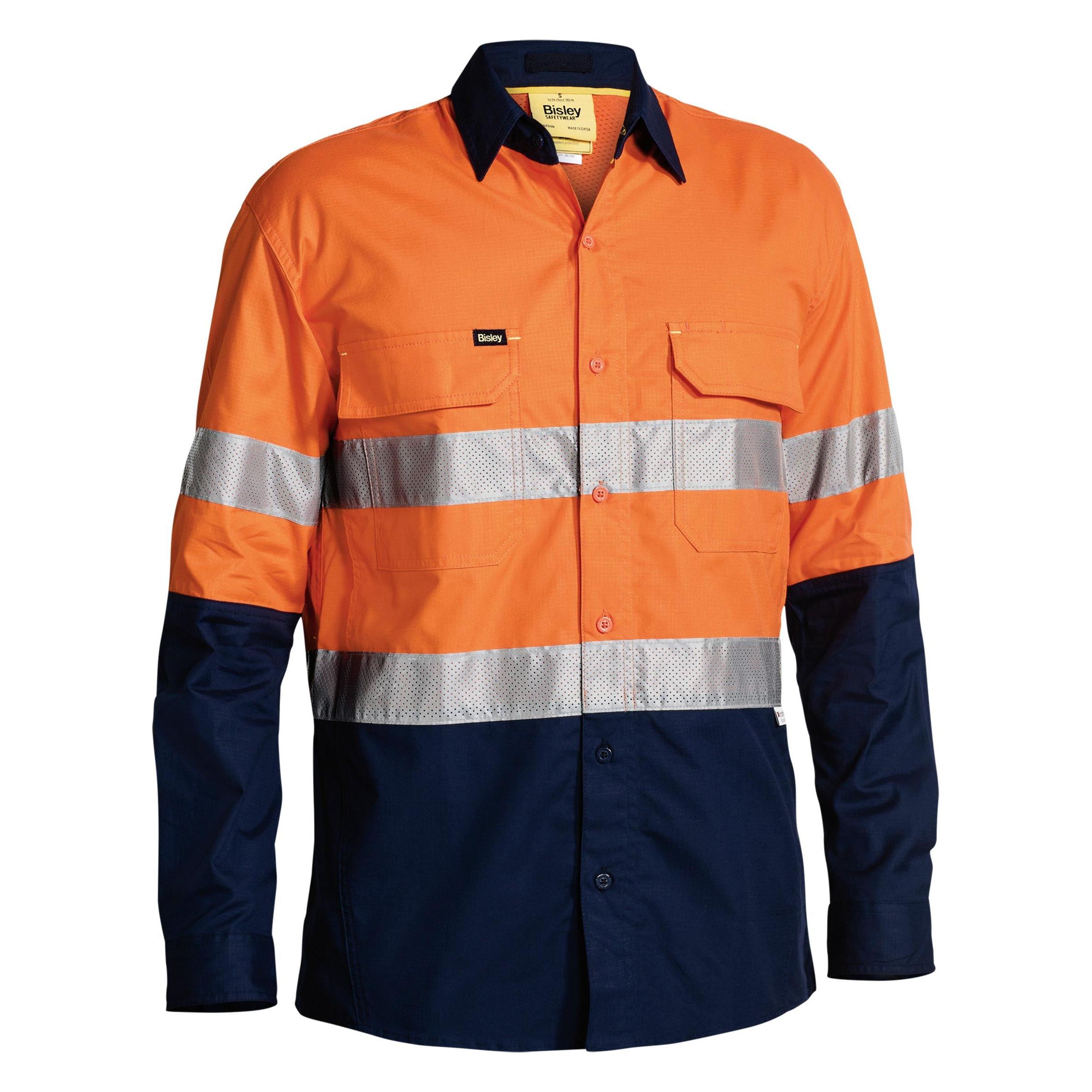 X Airflow Taped Hi Vis Ripstop Shirt - BS6415T