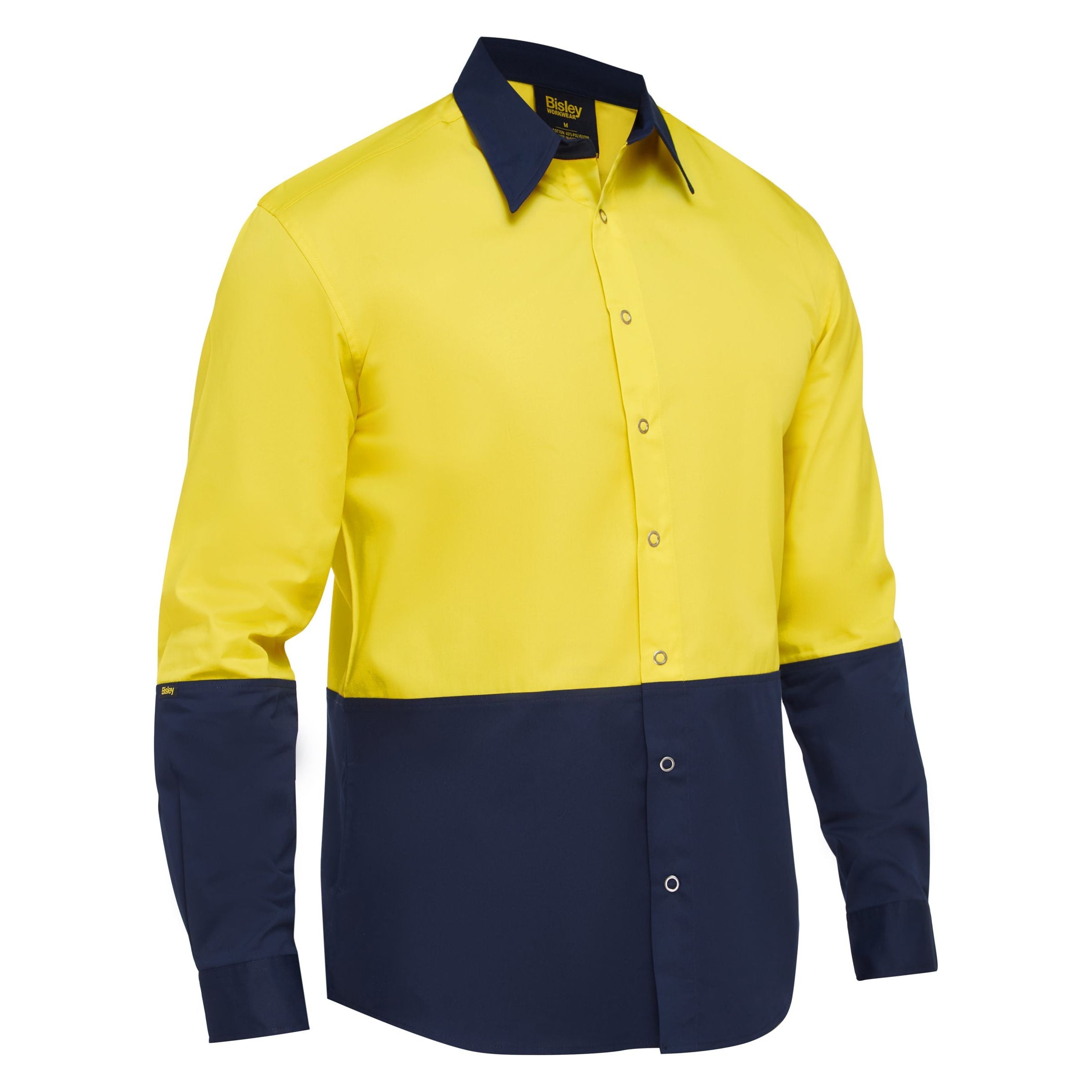 Two Tone Hi Vis Long Sleeve Shirt - BS6442