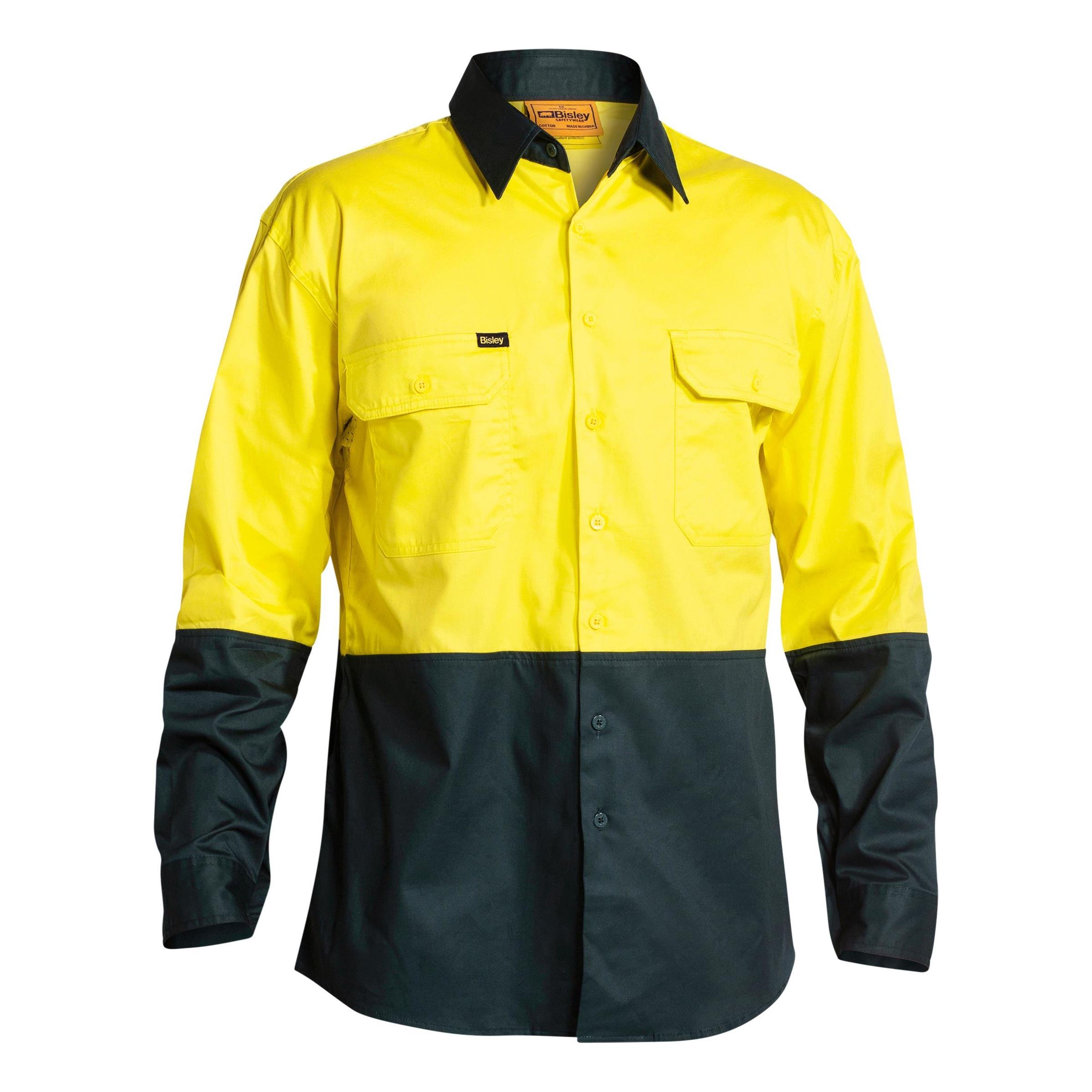 Hi Vis Cool Lightweight Drill Shirt - BS6895