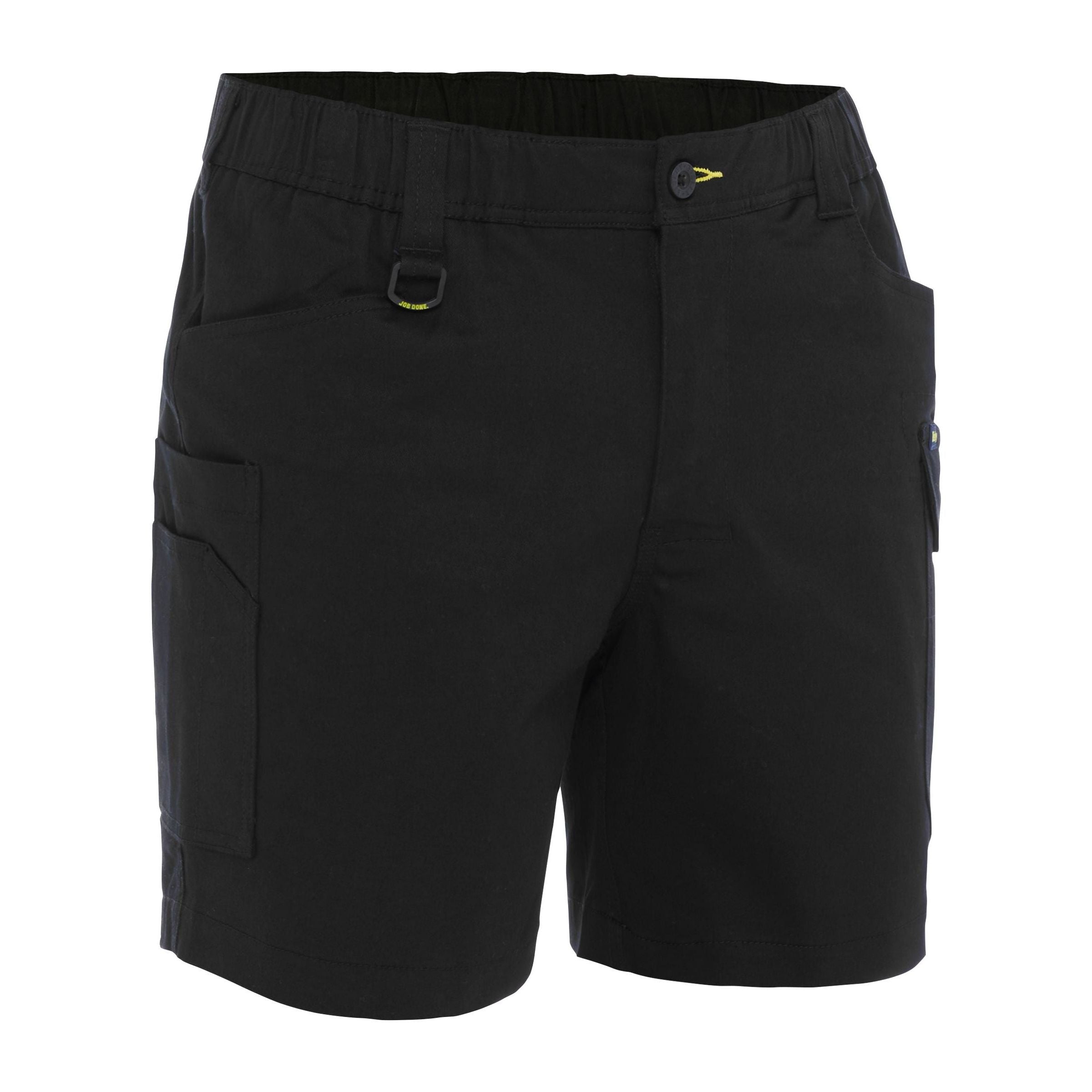 Stretch Cotton Elastic Waist Cargo Short - BSHC1018