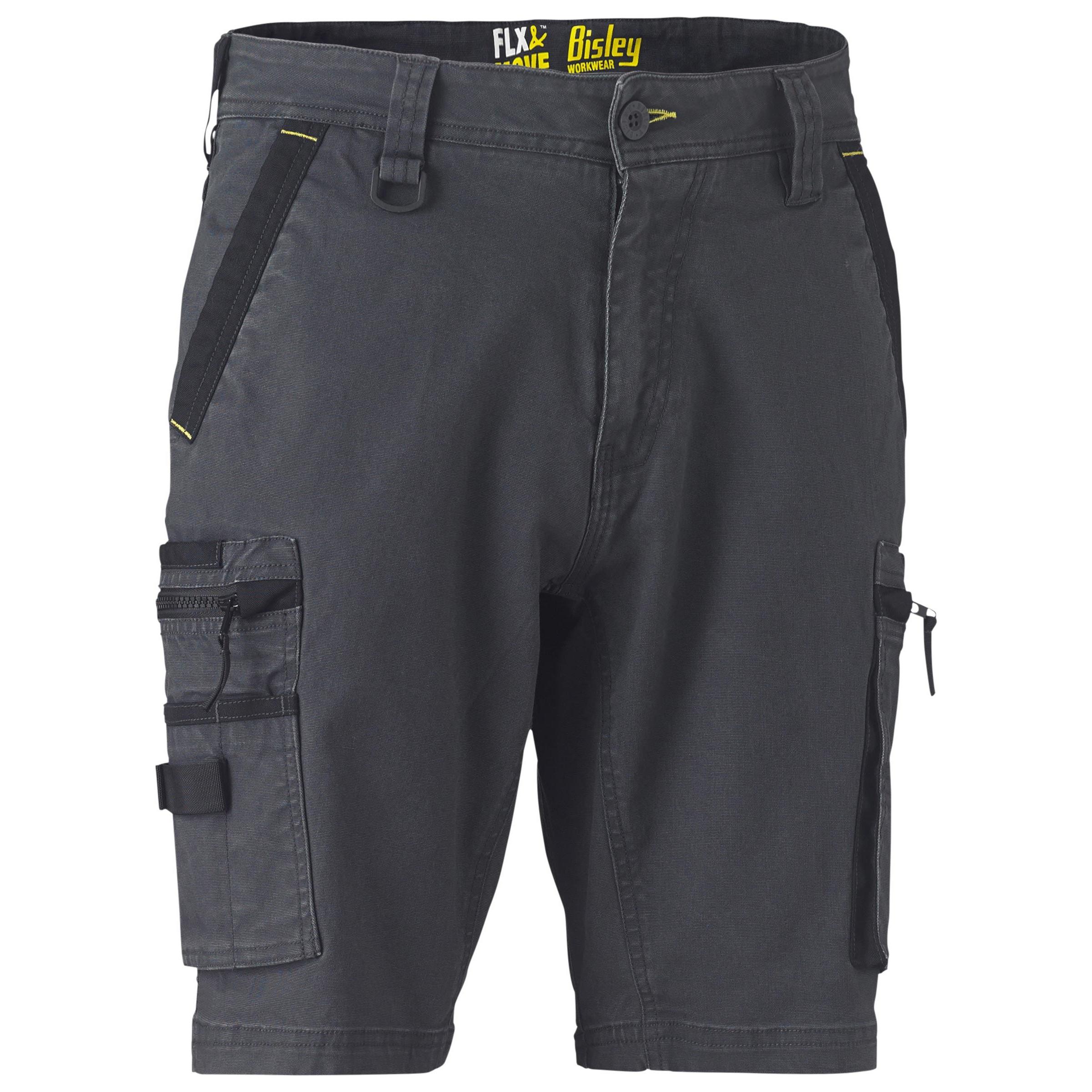 Bisley Flx & Move Stretch Utility Zip Cargo Short - BSHC1330