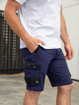 SALE - Flx & Move 4-Way Stretch Zip Cargo Short - BSHC1332