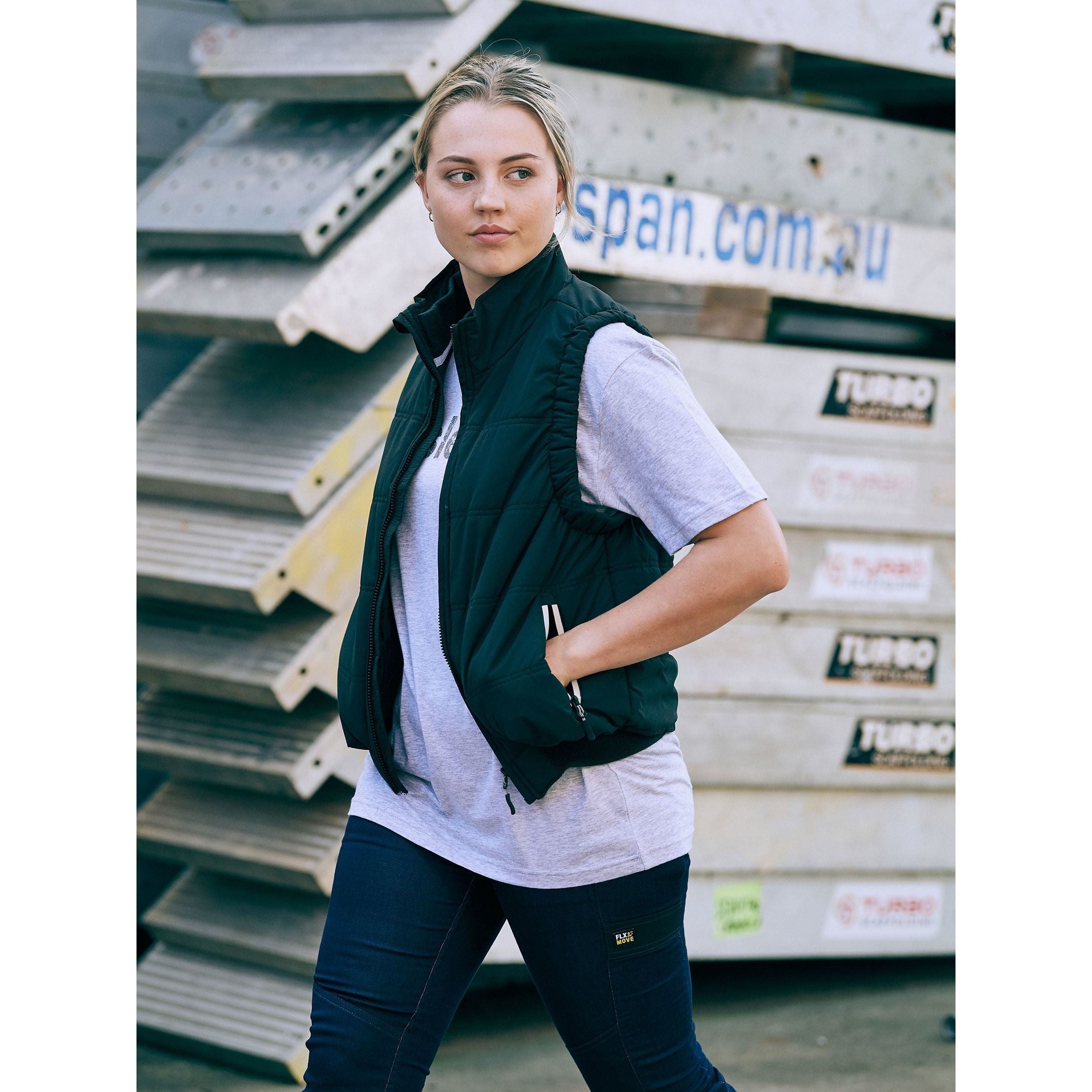 Womens Puffer Vest - BVL0828